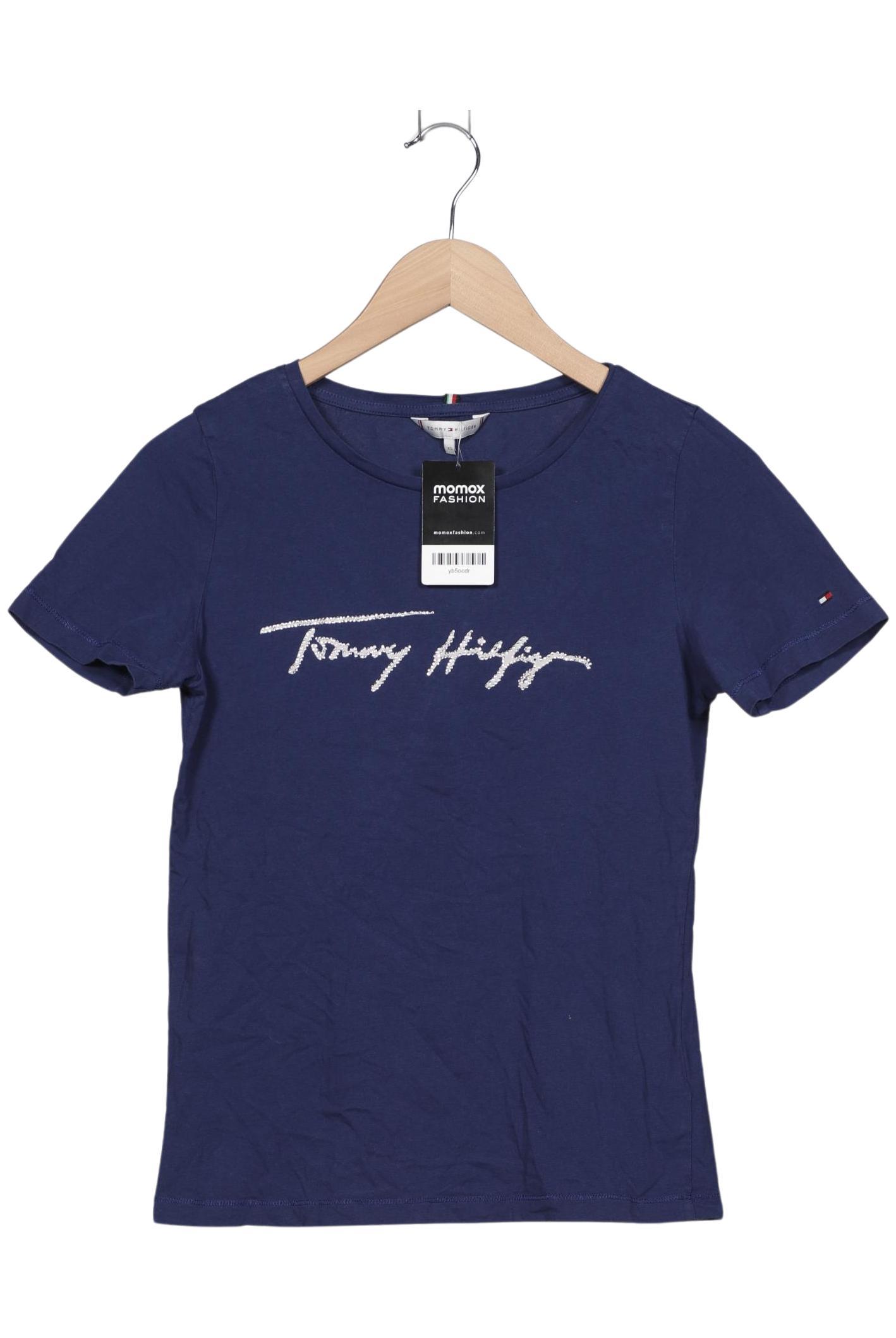 

Tommy Hilfiger Damen T-Shirt, marineblau, Gr. 34