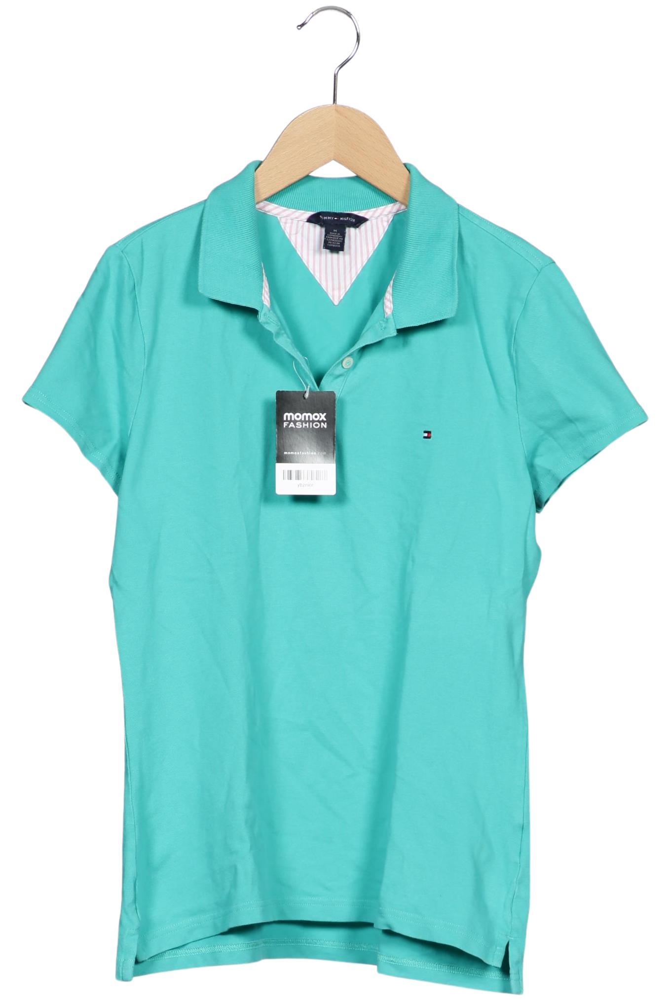 

Tommy Hilfiger Damen Poloshirt, türkis, Gr. 38