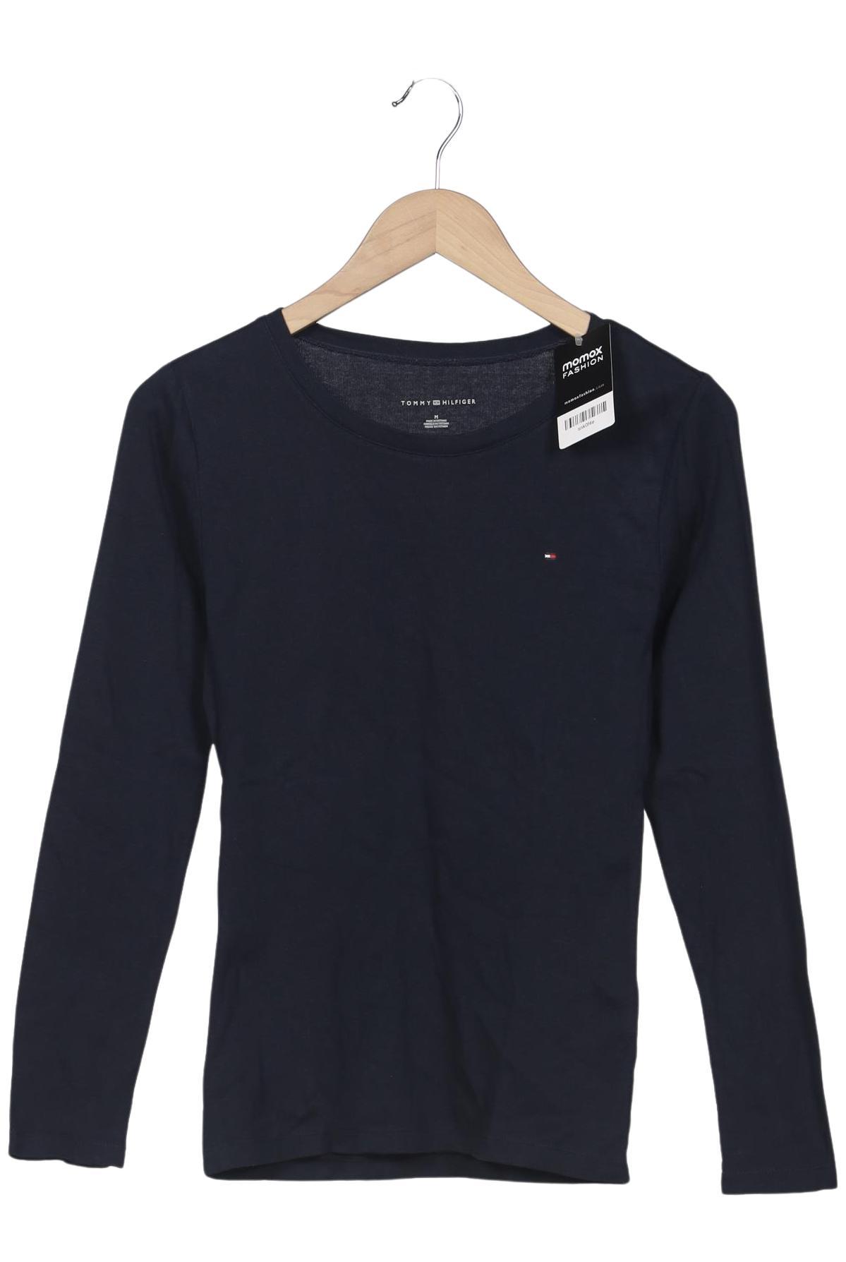 

Tommy Hilfiger Damen Langarmshirt, marineblau, Gr. 38