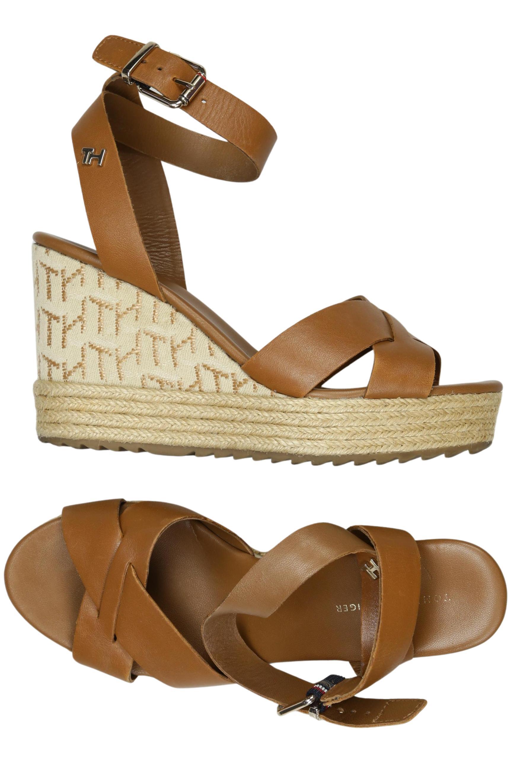 

Tommy Hilfiger Damen Sandale, braun, Gr. 38