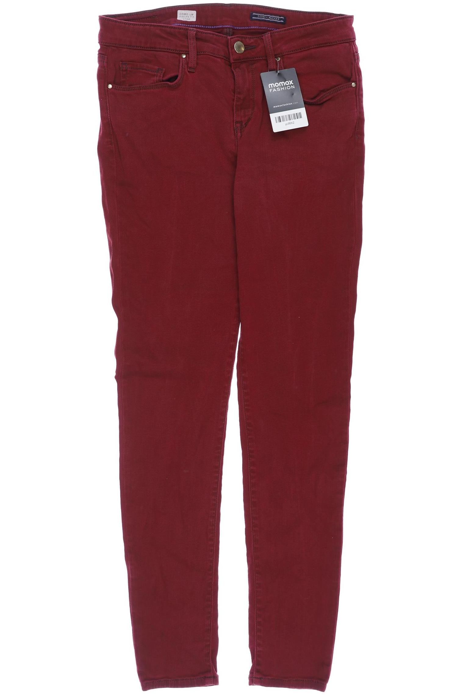 

Tommy Hilfiger Damen Jeans, bordeaux