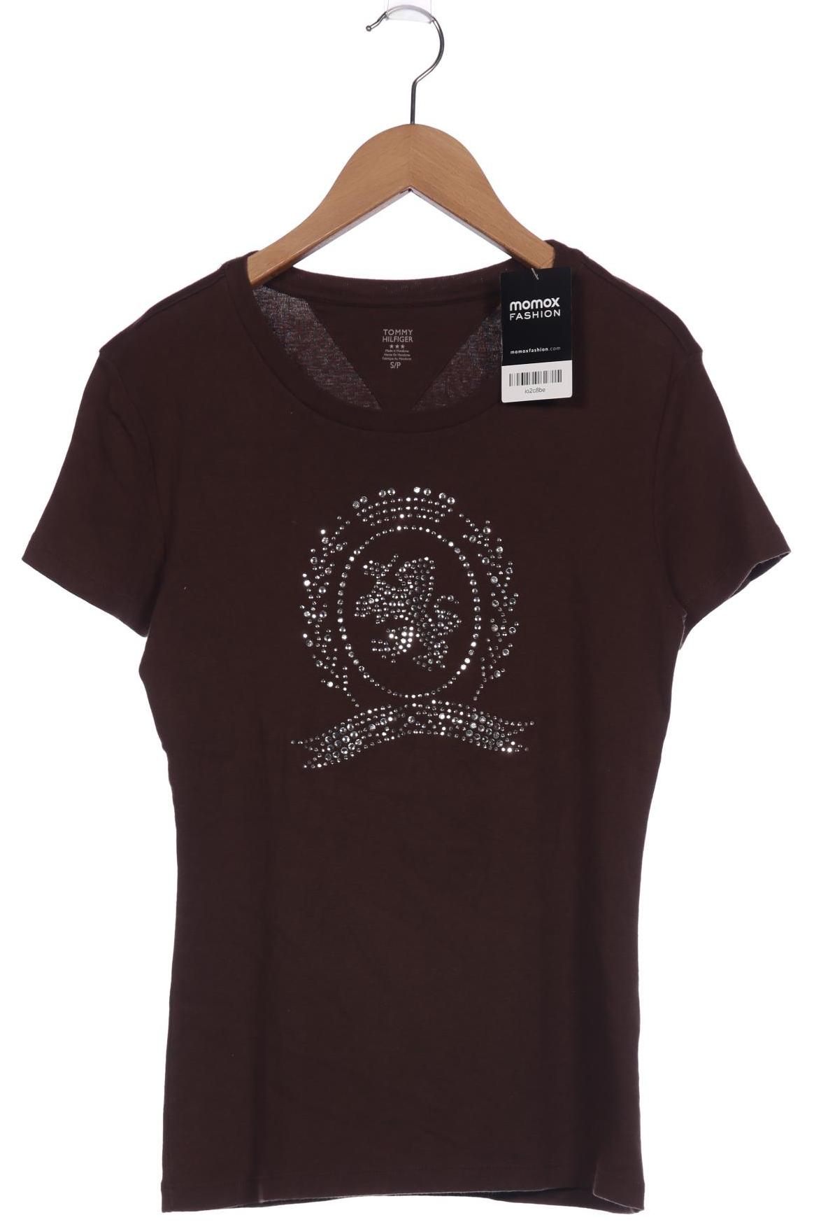 

Tommy Hilfiger Damen T-Shirt, braun, Gr. 36