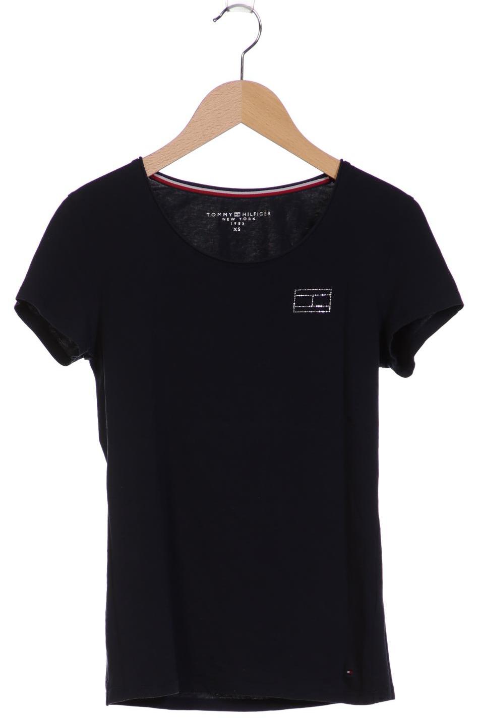 

Tommy Hilfiger Damen T-Shirt, marineblau, Gr. 34