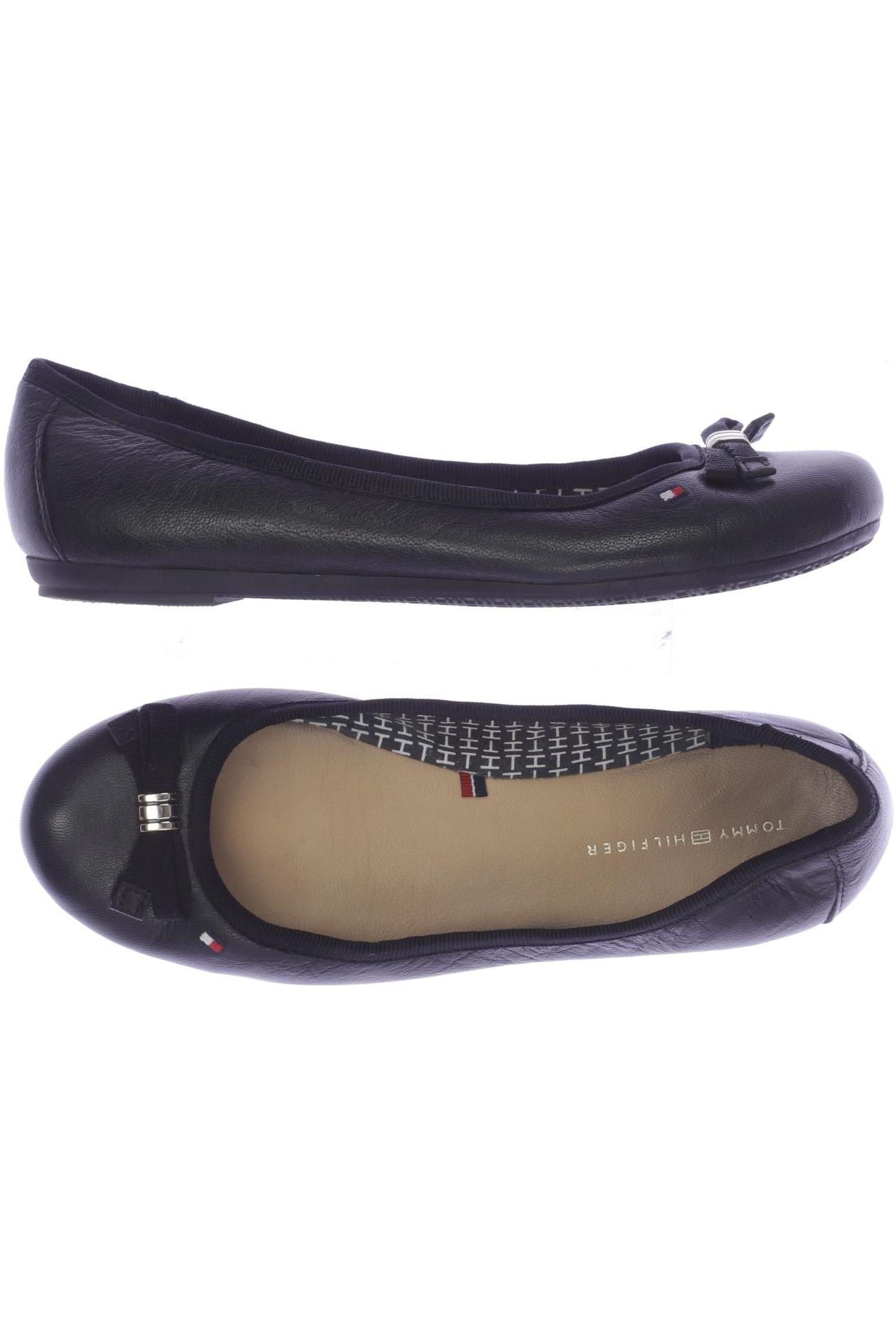 

Tommy Hilfiger Damen Ballerinas, schwarz, Gr. 37