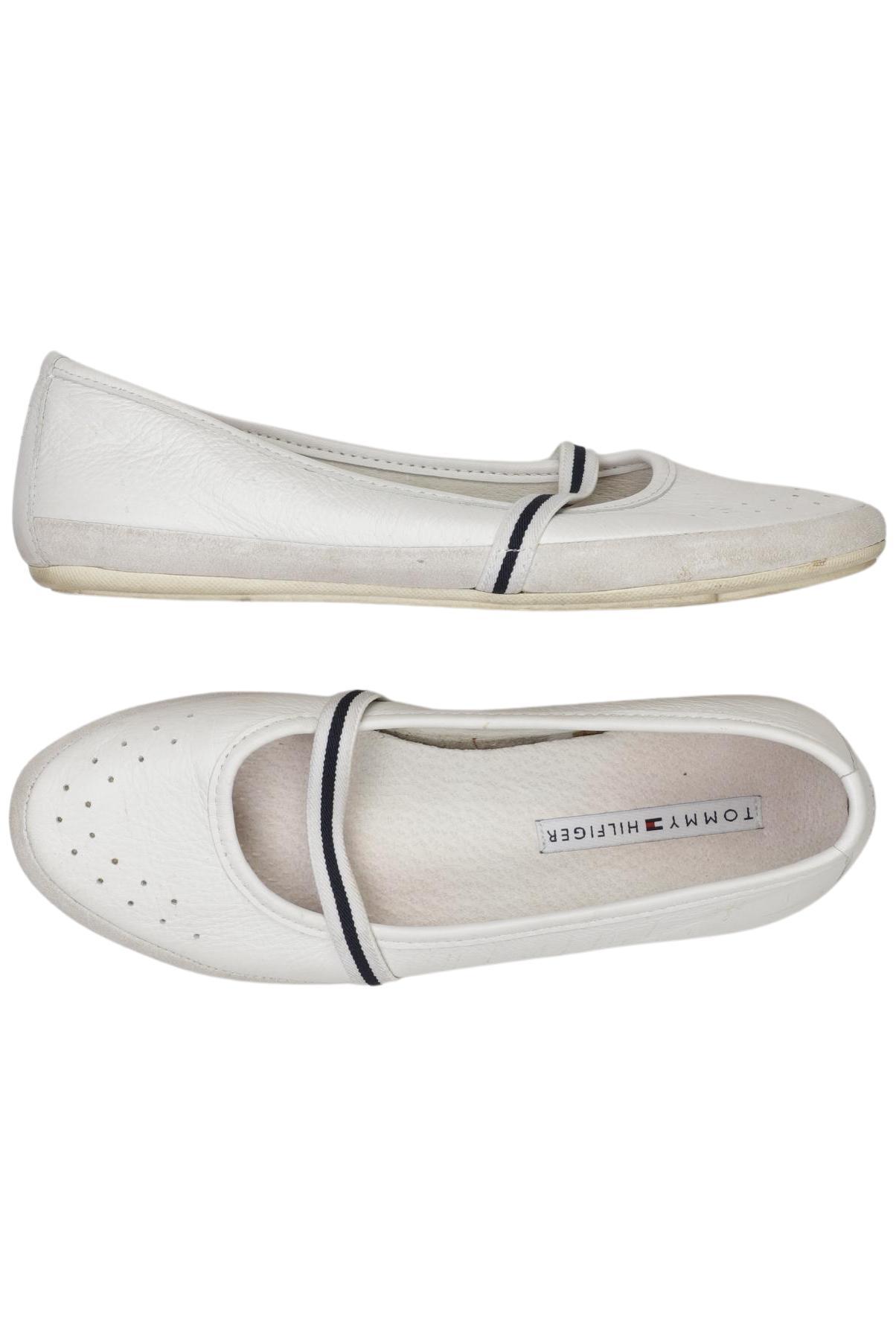 

Tommy Hilfiger Damen Ballerinas, weiß, Gr. 39