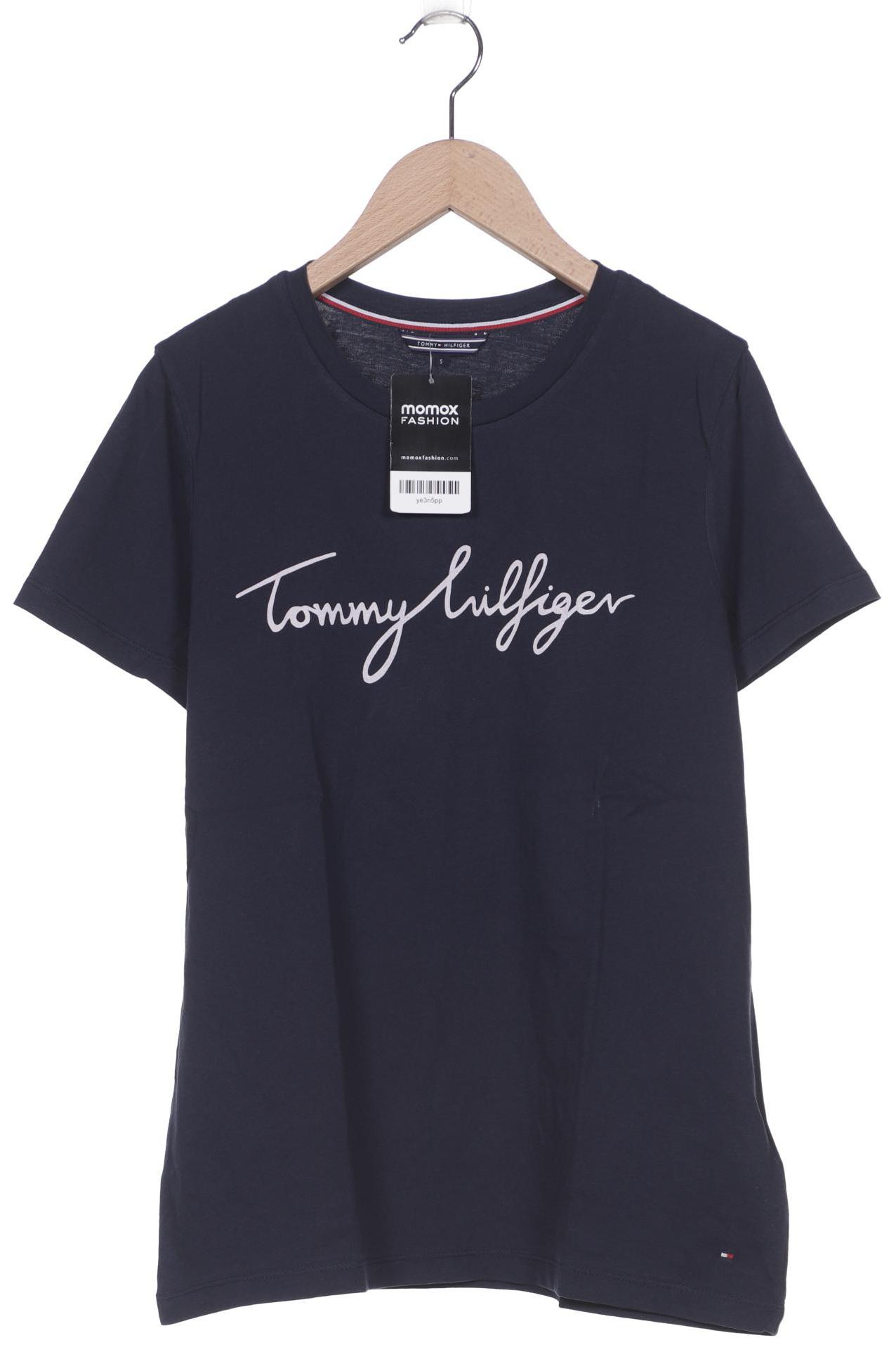 

Tommy Hilfiger Damen T-Shirt, marineblau, Gr. 36