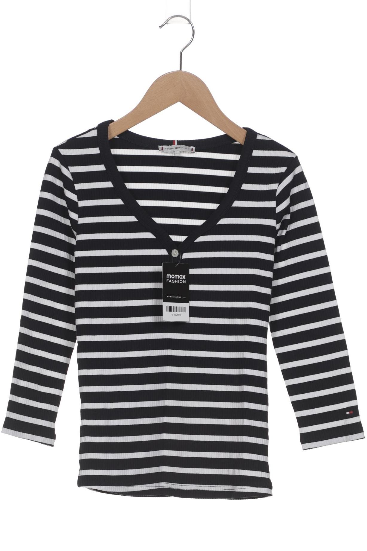 

Tommy Hilfiger Damen Langarmshirt, marineblau, Gr. 36