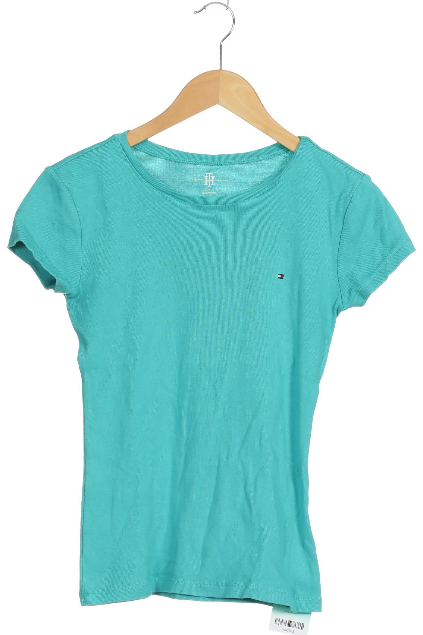 

Tommy Hilfiger Damen T-Shirt, blau, Gr. 36