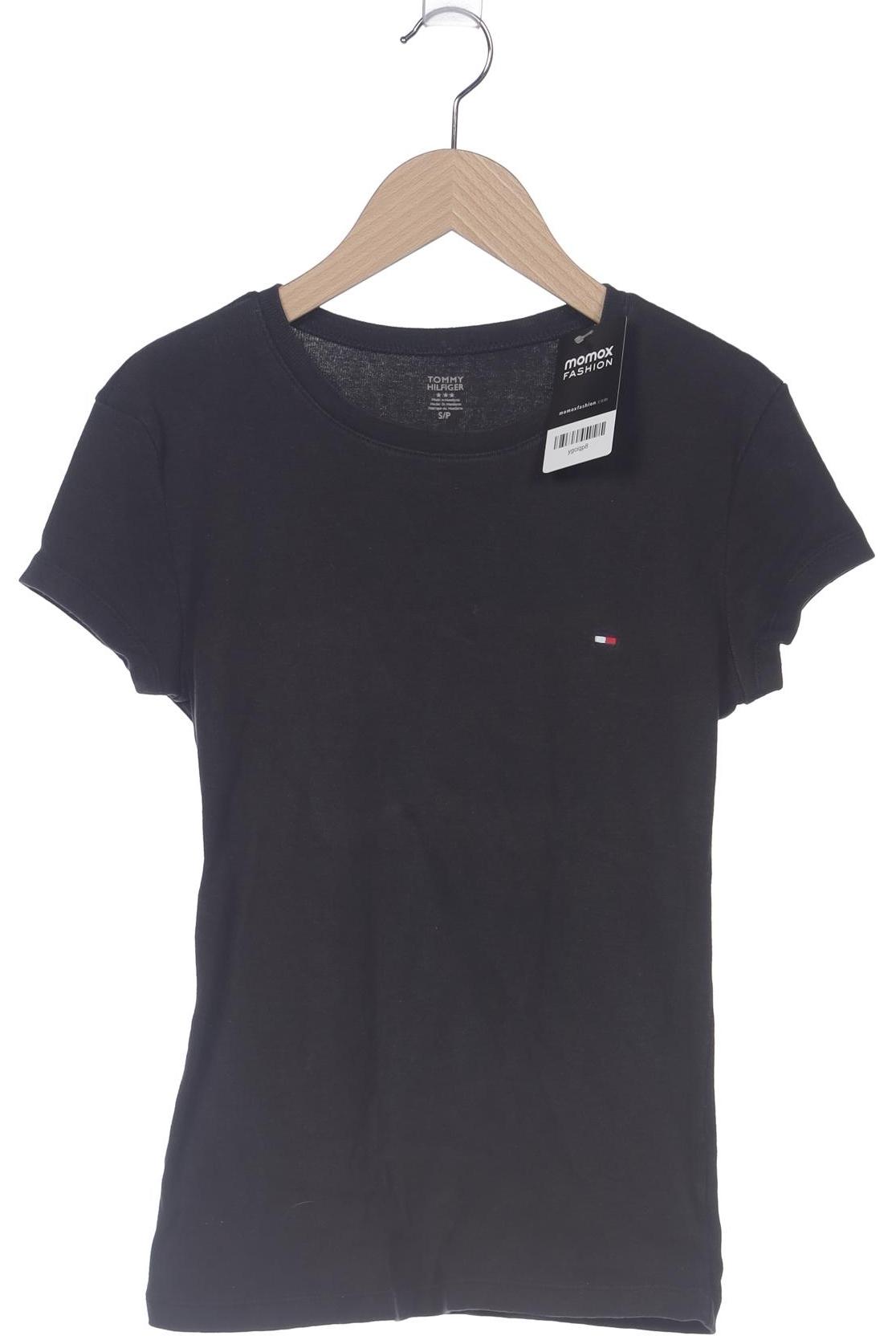 

Tommy Hilfiger Damen T-Shirt, schwarz, Gr. 36