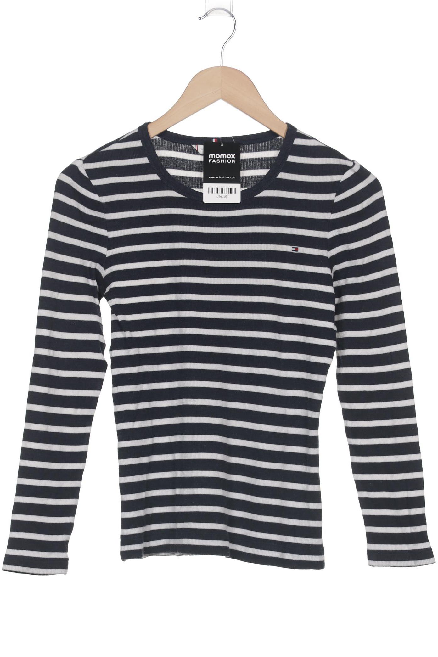 

Tommy Hilfiger Damen Langarmshirt, marineblau, Gr. 36
