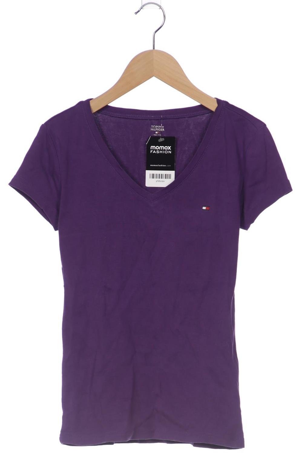 

Tommy Hilfiger Damen T-Shirt, flieder, Gr. 36