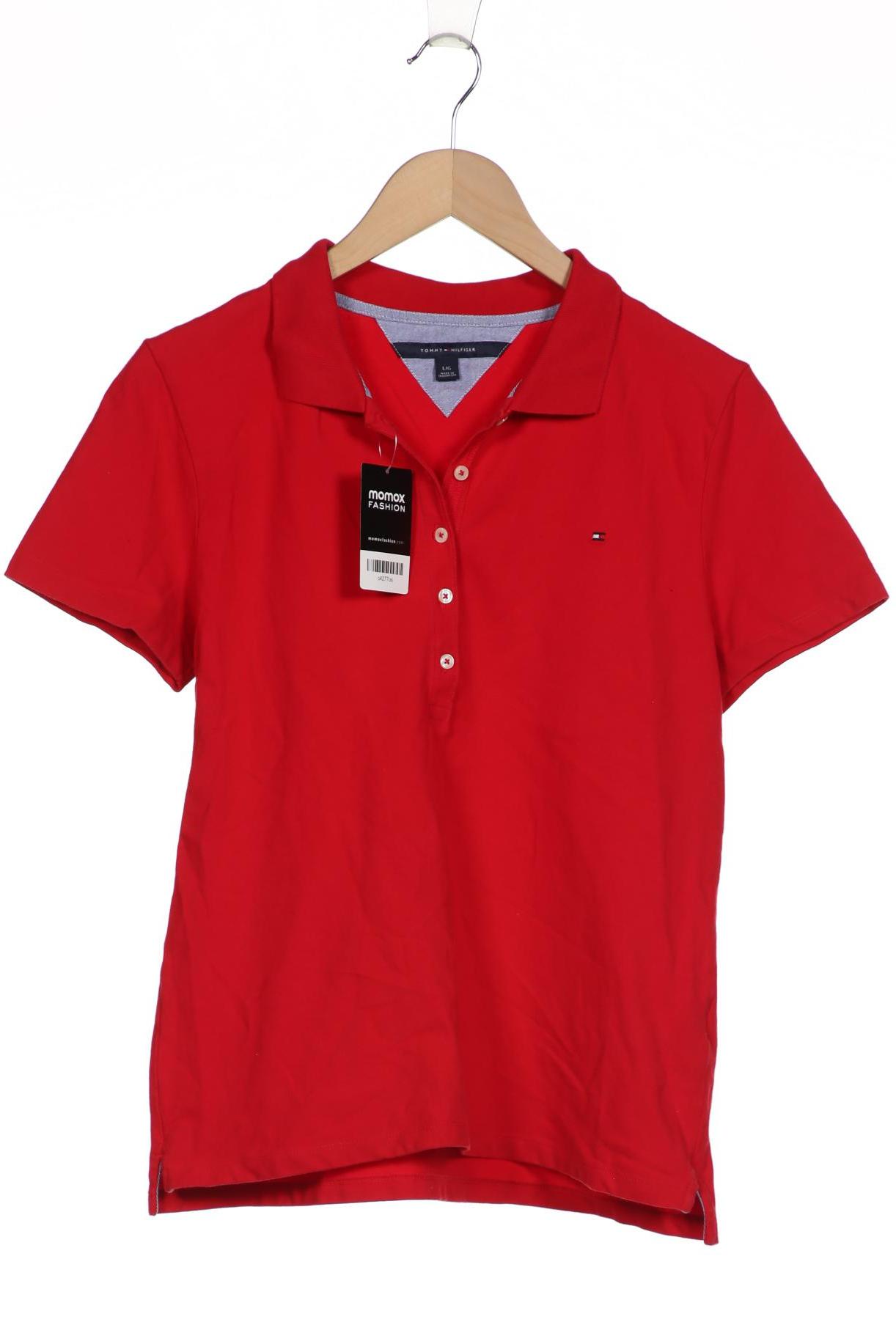 

Tommy Hilfiger Damen Poloshirt, rot, Gr. 42