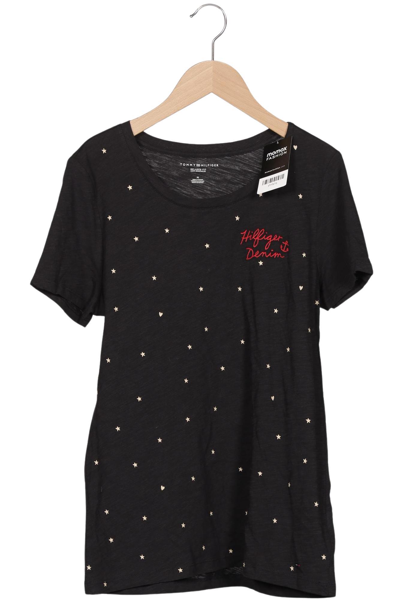 

Tommy Hilfiger Damen T-Shirt, schwarz, Gr. 38