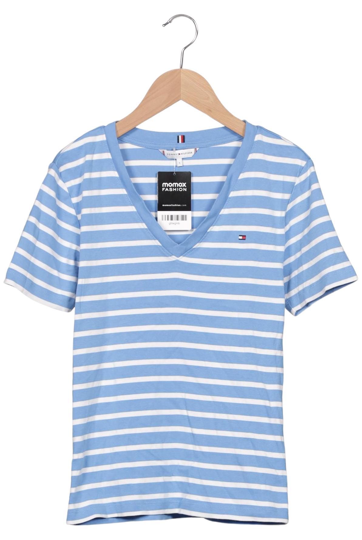 

Tommy Hilfiger Damen T-Shirt, blau, Gr. 36