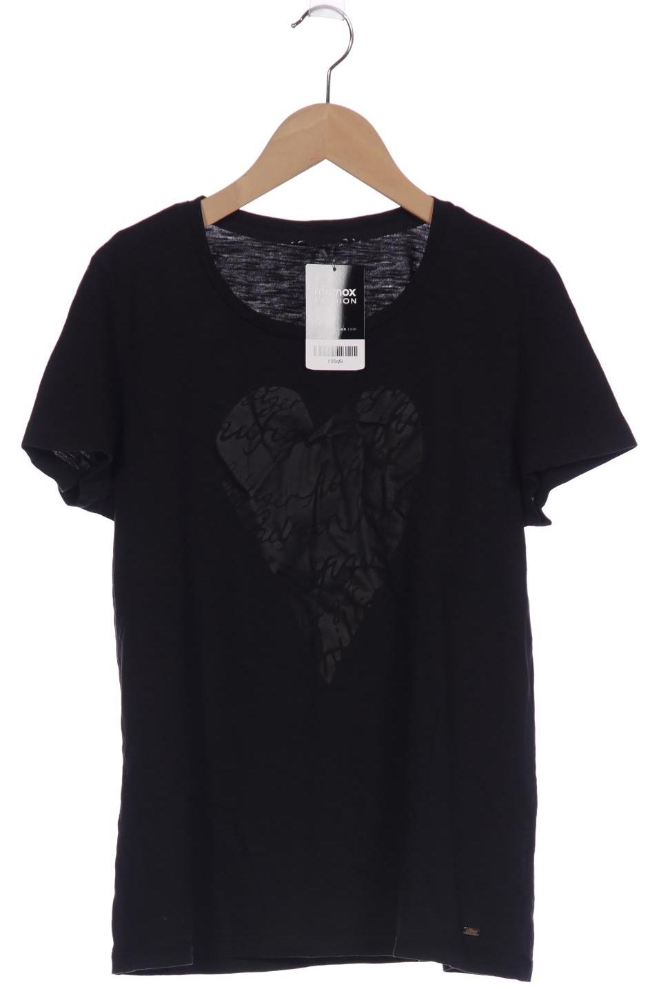 

Tommy Hilfiger Damen T-Shirt, schwarz, Gr. 36