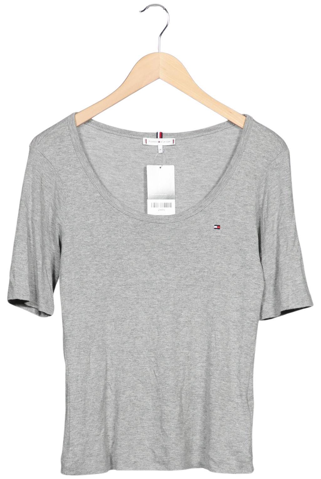 

Tommy Hilfiger Damen T-Shirt, grau, Gr. 38
