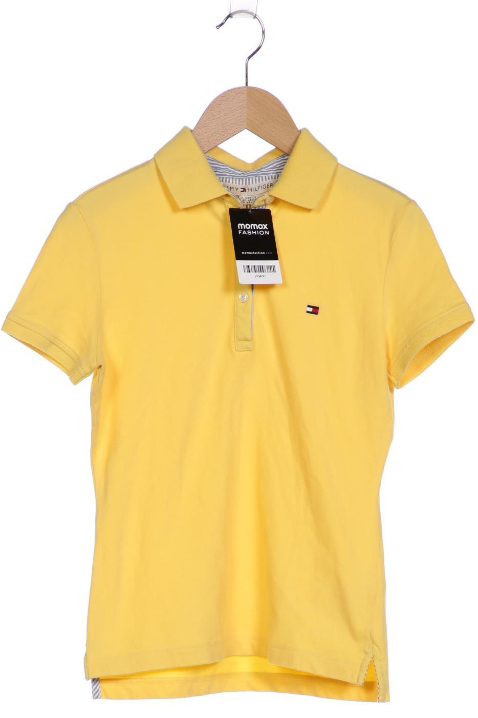 

Tommy Hilfiger Damen Poloshirt, gelb, Gr. 34