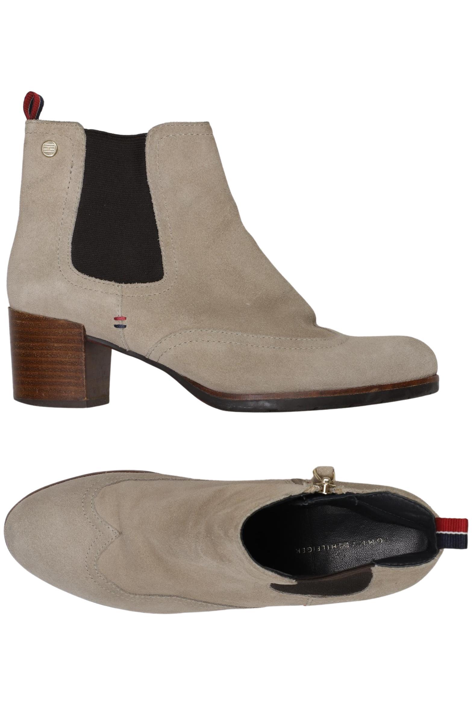 

Tommy Hilfiger Damen Stiefelette, beige, Gr. 38