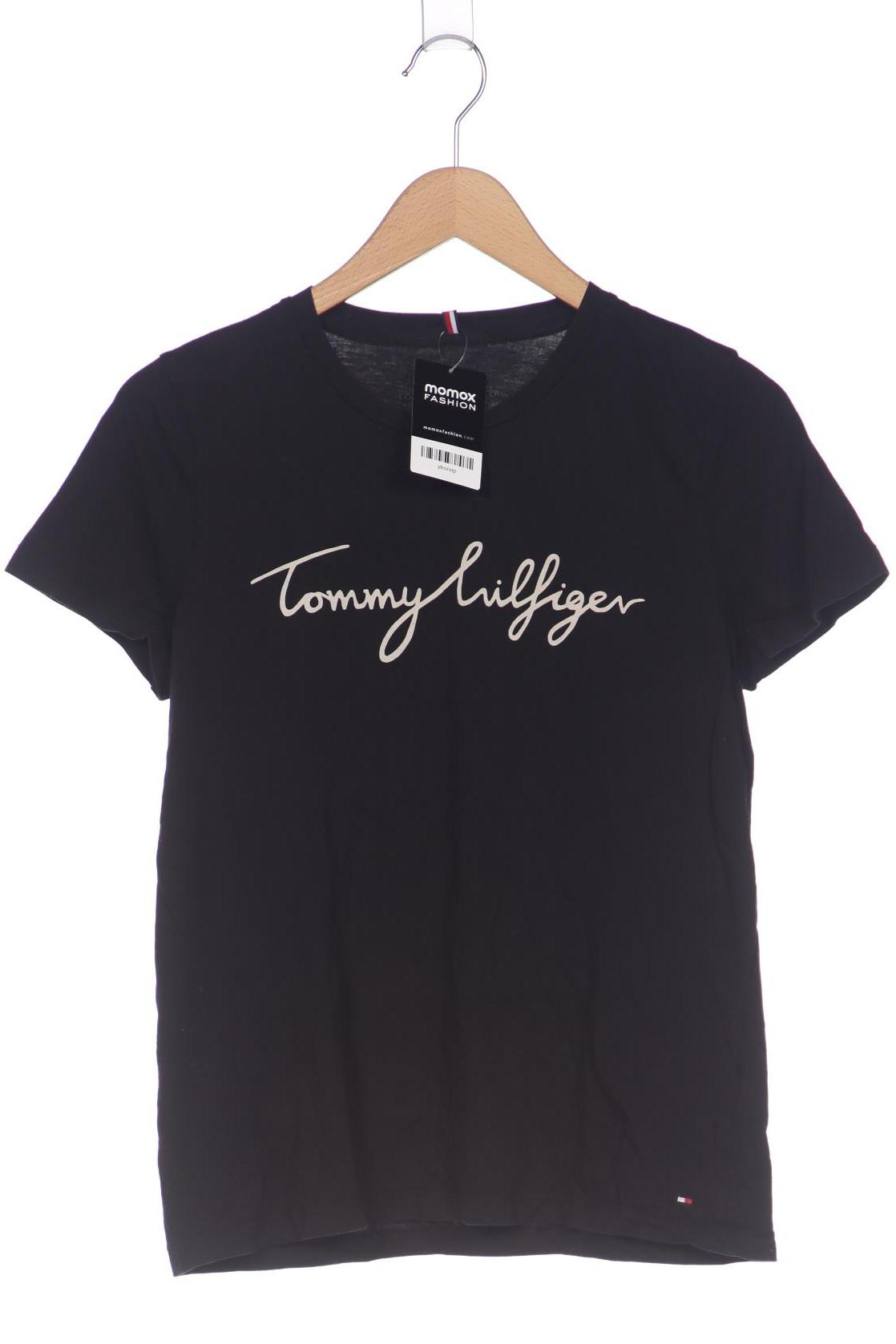 

Tommy Hilfiger Damen T-Shirt, schwarz, Gr. 38