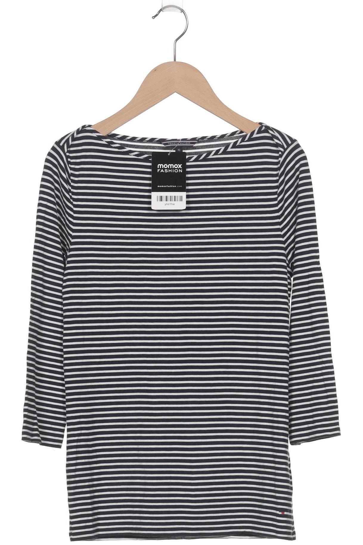 

Tommy Hilfiger Damen Langarmshirt, marineblau, Gr. 34