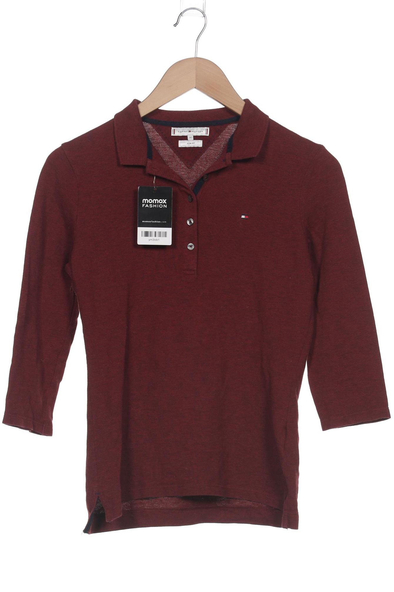 

Tommy Hilfiger Damen Poloshirt, bordeaux, Gr. 34