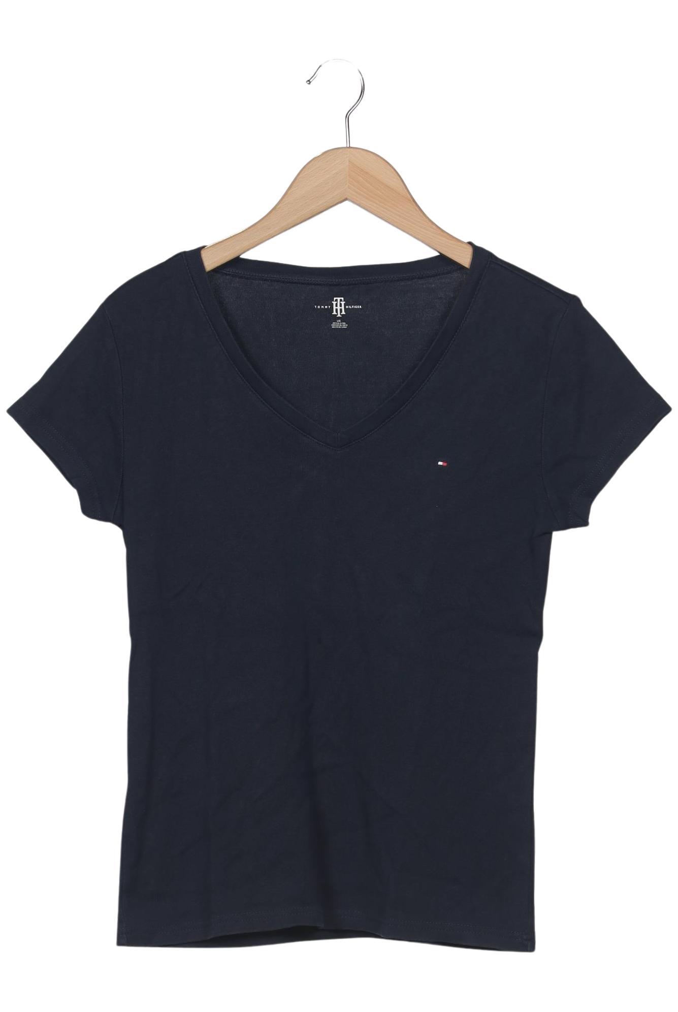 

Tommy Hilfiger Damen T-Shirt, marineblau, Gr. 42