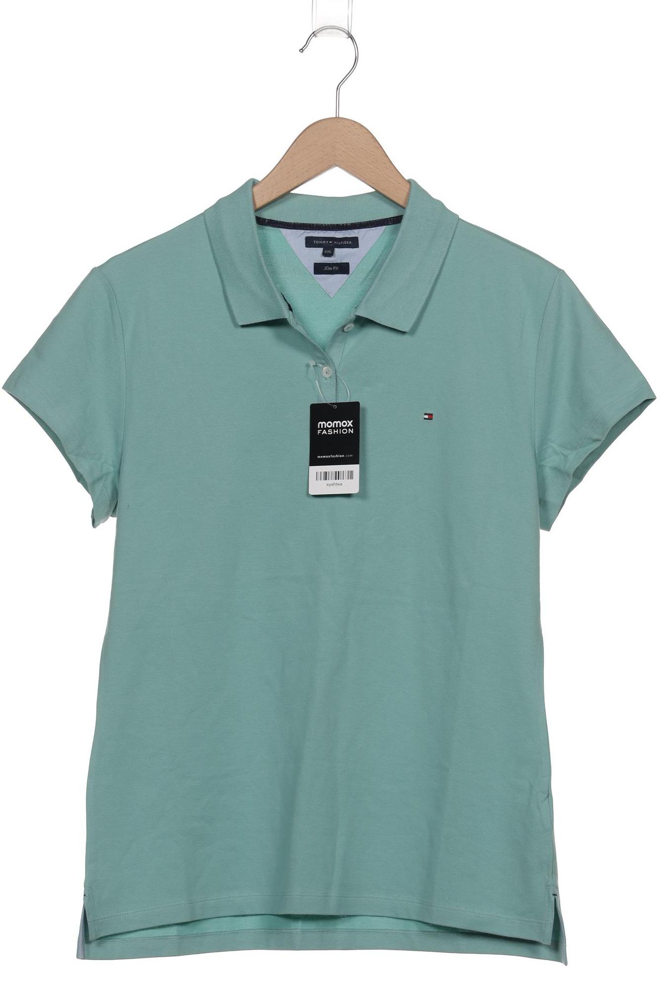 

Tommy Hilfiger Damen Poloshirt, türkis, Gr. 46