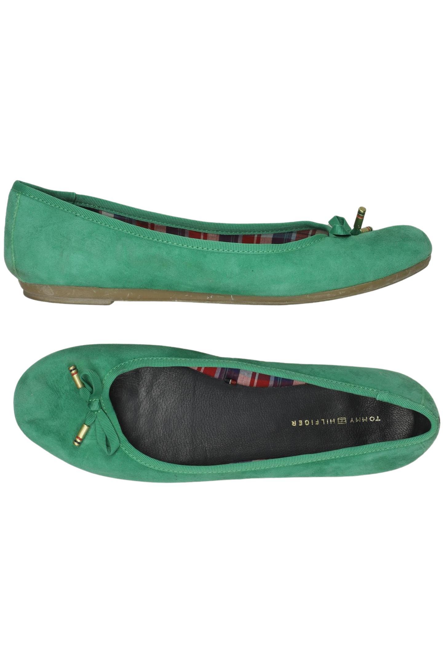

Tommy Hilfiger Damen Ballerinas, grün, Gr. 40