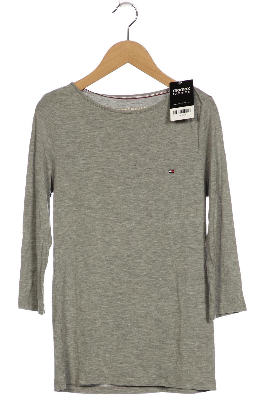 

Tommy Hilfiger Damen Langarmshirt, grau, Gr. 36