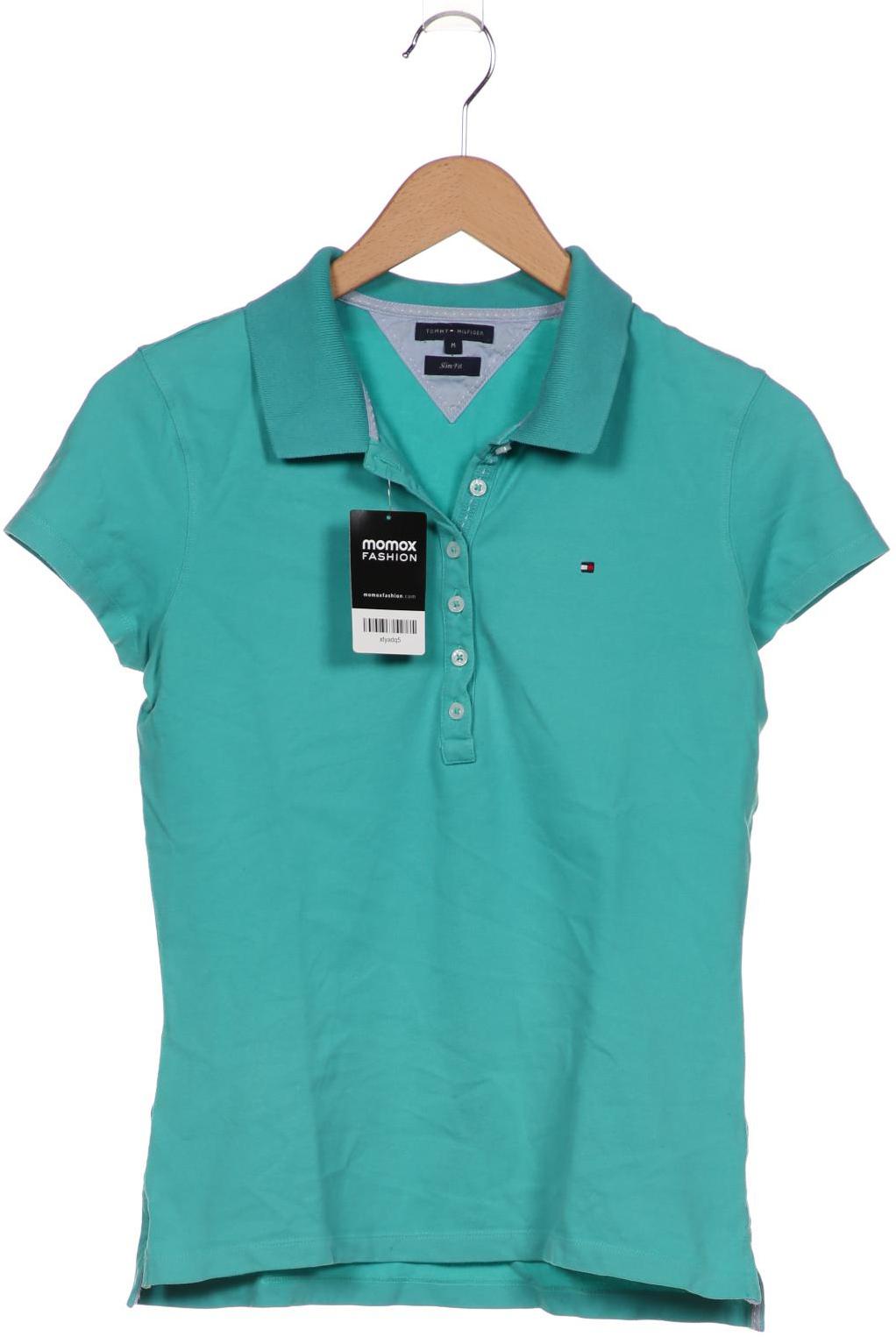 

Tommy Hilfiger Damen Poloshirt, türkis, Gr. 38