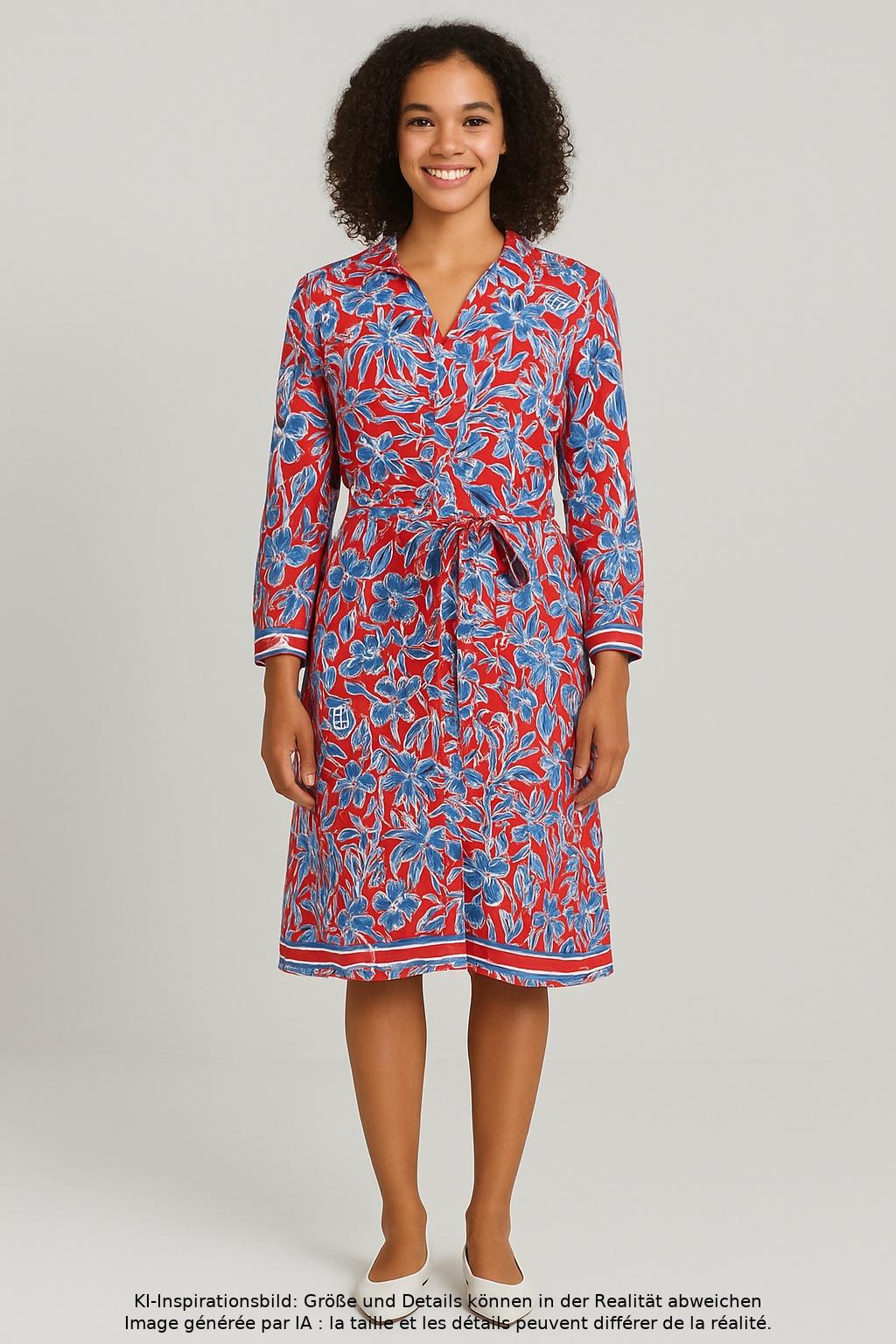 

Tommy Hilfiger Damen Kleid, mehrfarbig, Gr. 42