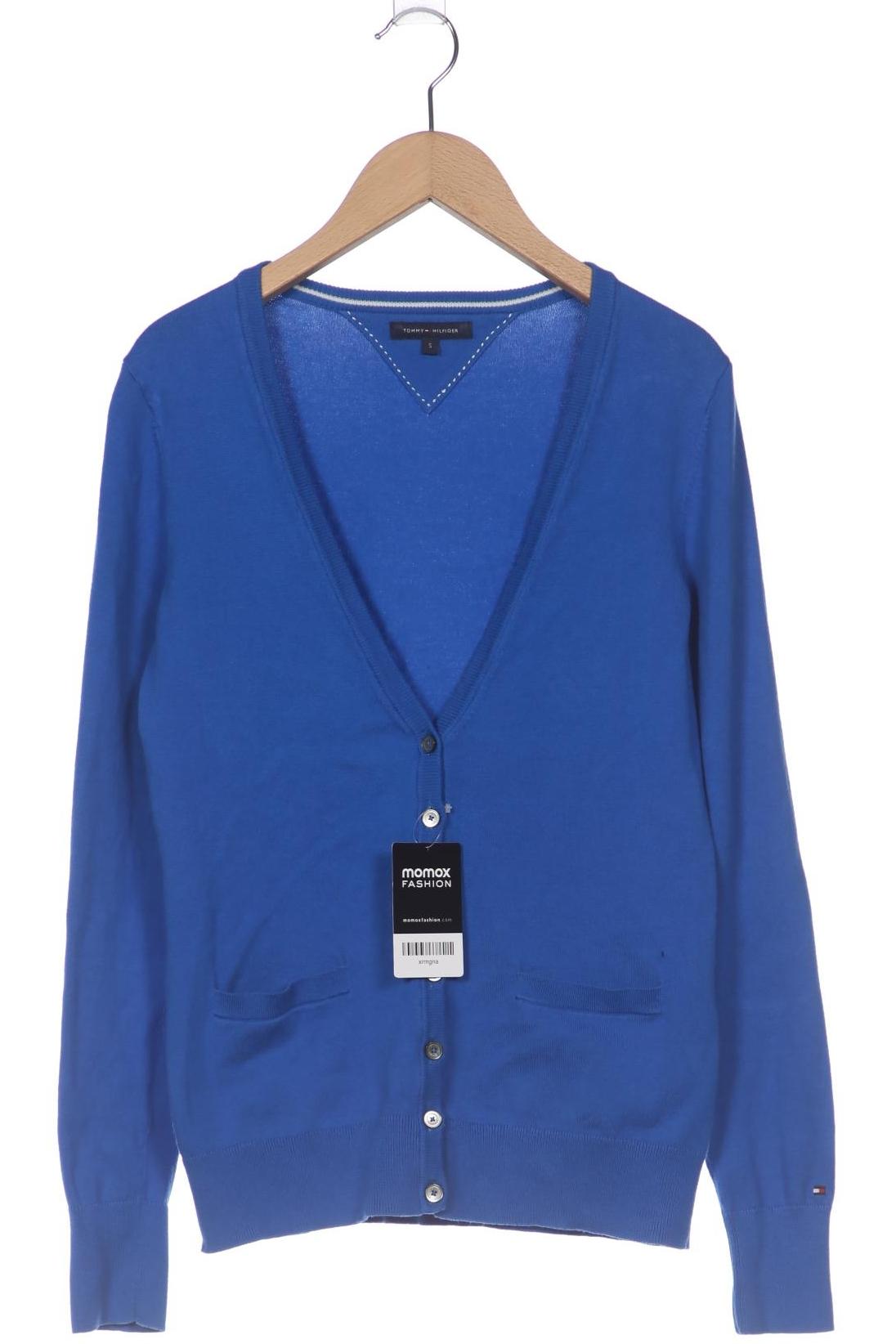 

Tommy Hilfiger Damen Strickjacke, blau, Gr. 36