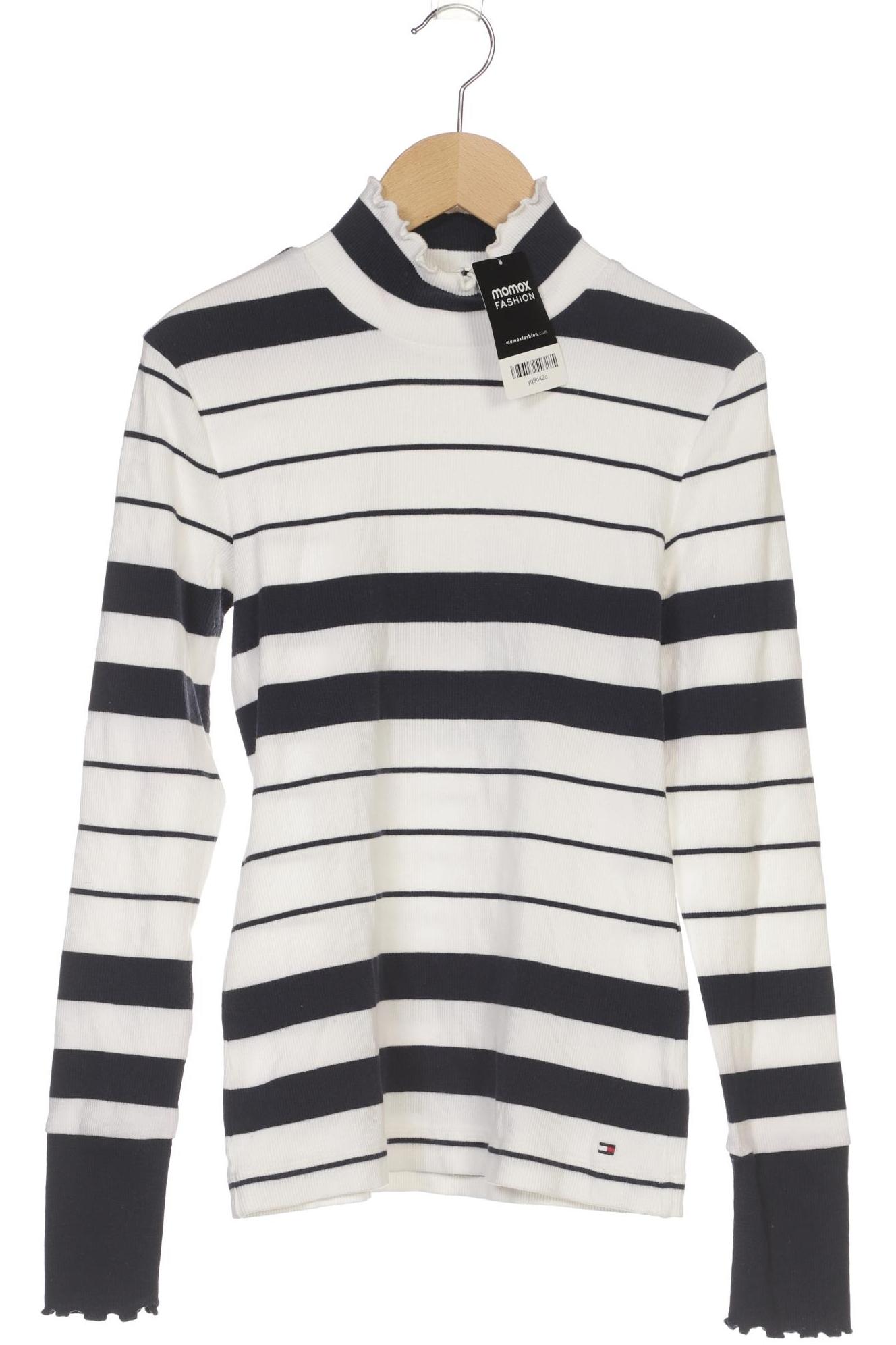 

Tommy Hilfiger Damen Langarmshirt, weiß, Gr. 36