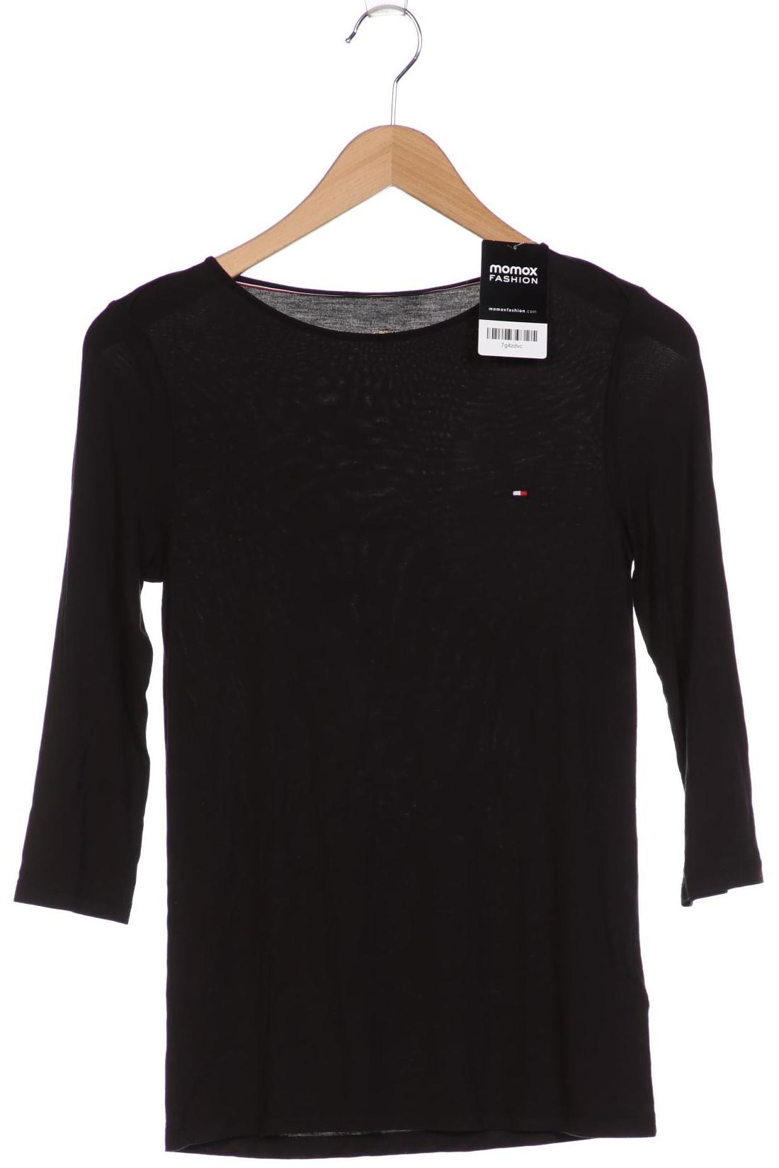

Tommy Hilfiger Damen Langarmshirt, schwarz, Gr. 36