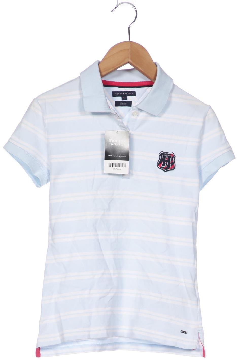 

Tommy Hilfiger Damen Poloshirt, hellblau, Gr. 36
