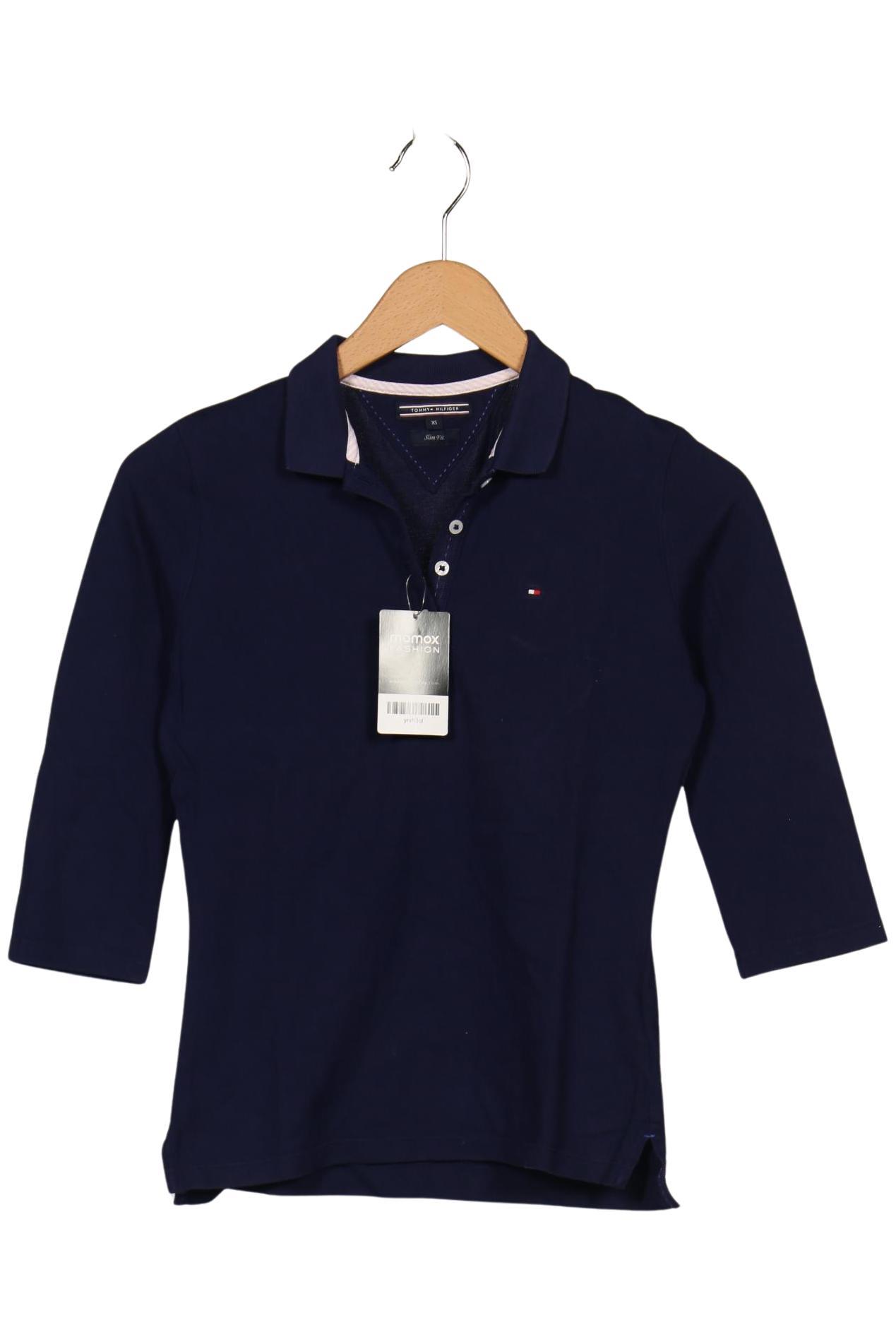 

Tommy Hilfiger Damen Poloshirt, blau, Gr. 34