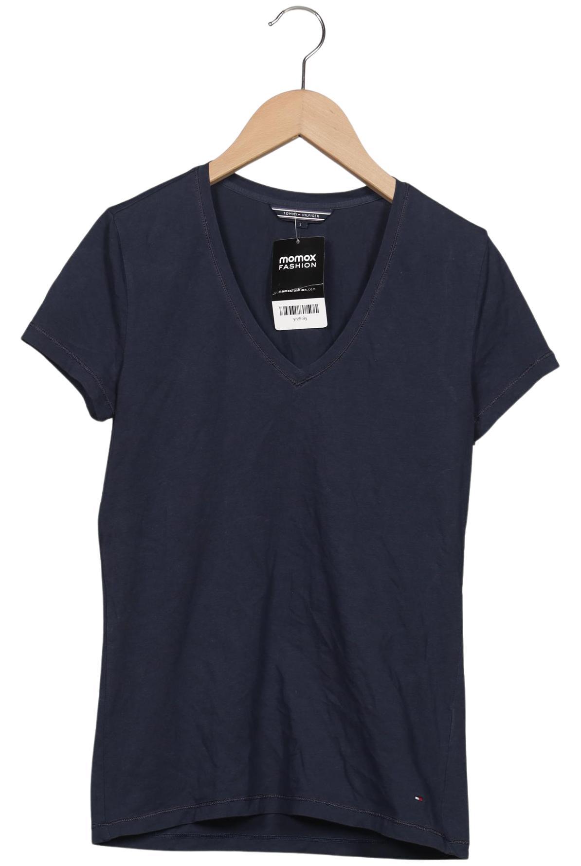 

Tommy Hilfiger Damen T-Shirt, marineblau, Gr. 36