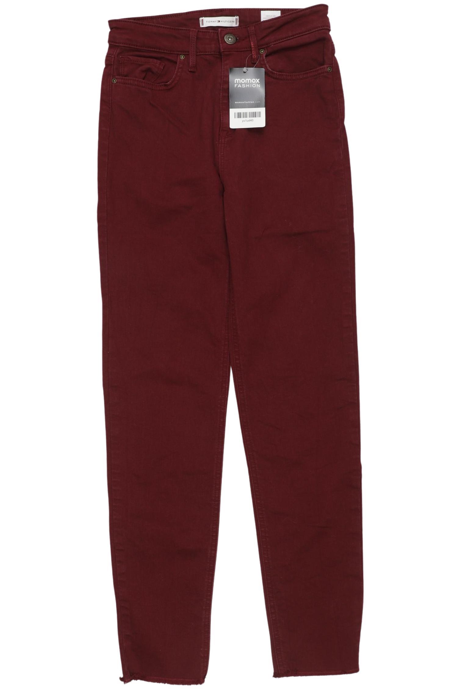 

Tommy Hilfiger Damen Jeans, bordeaux, Gr. 25