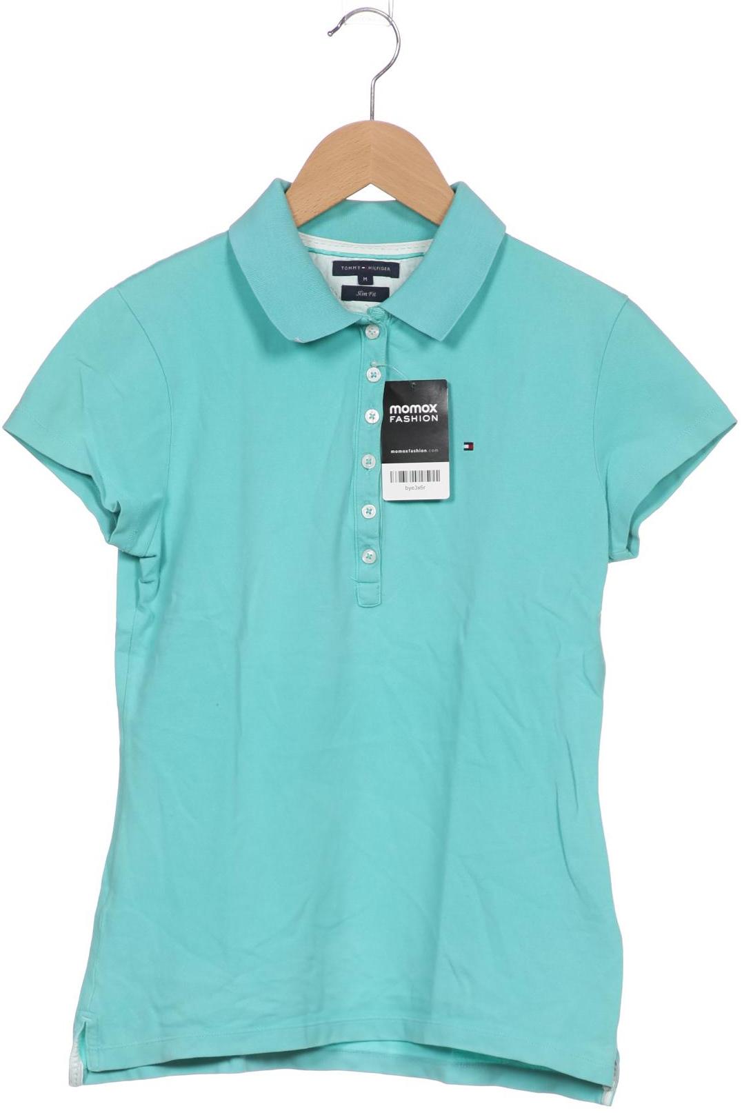 

Tommy Hilfiger Damen Poloshirt, türkis, Gr. 38