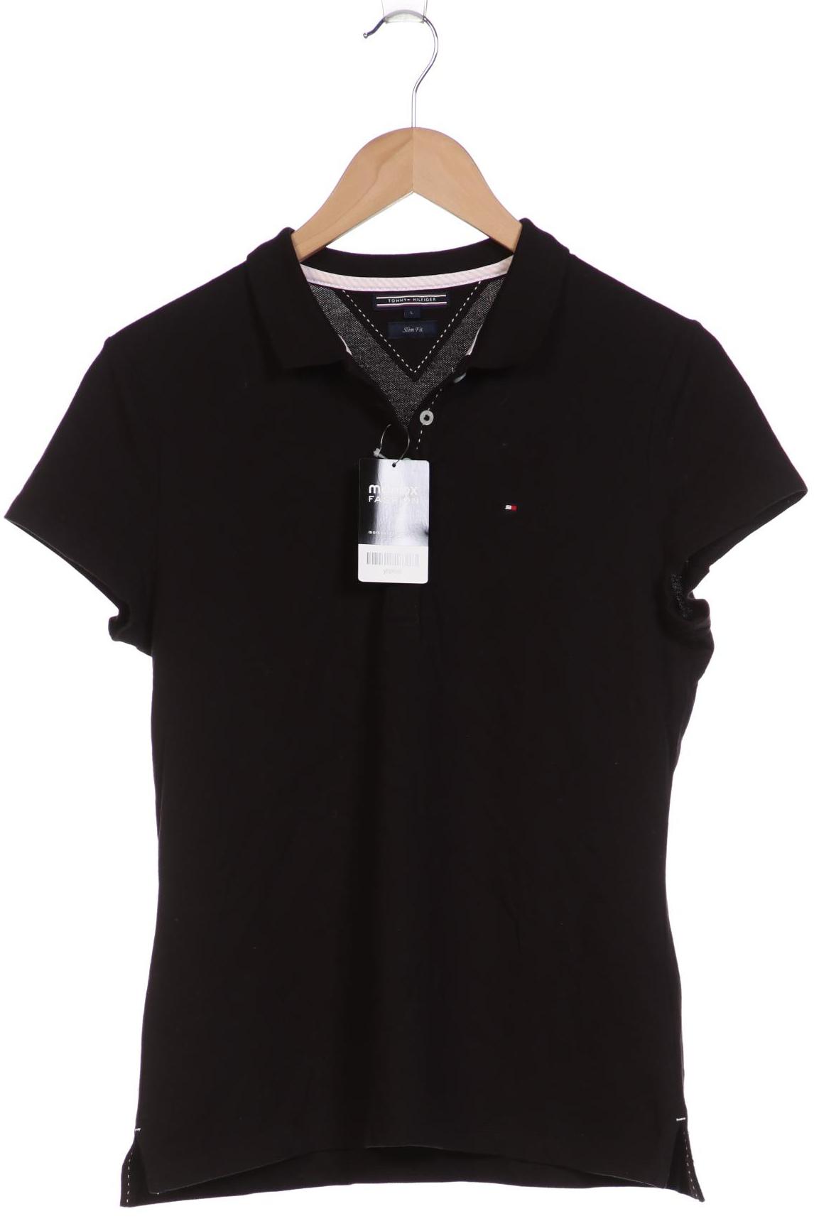 

Tommy Hilfiger Damen Poloshirt, schwarz, Gr. 42
