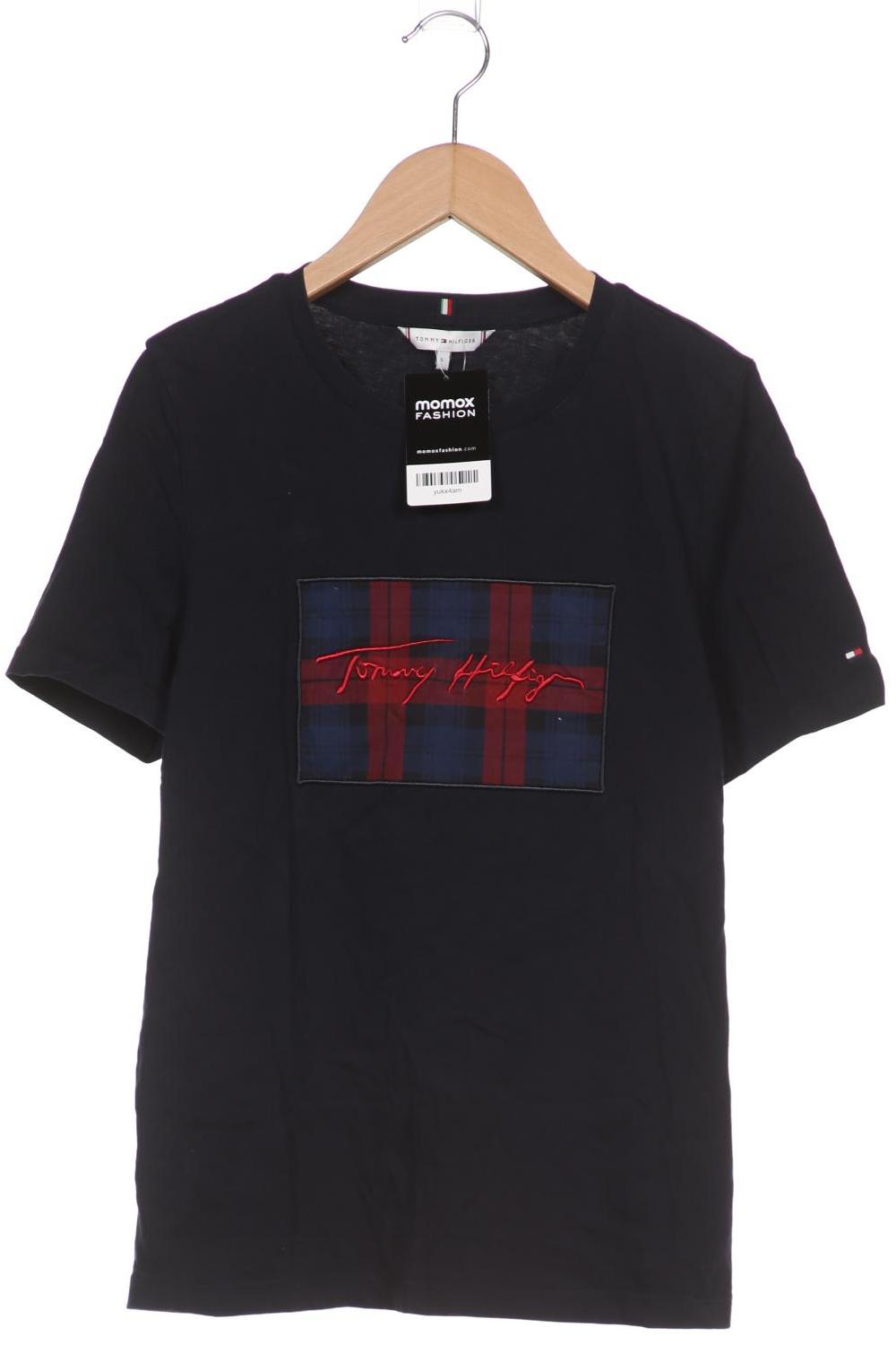 

Tommy Hilfiger Damen T-Shirt, marineblau, Gr. 36