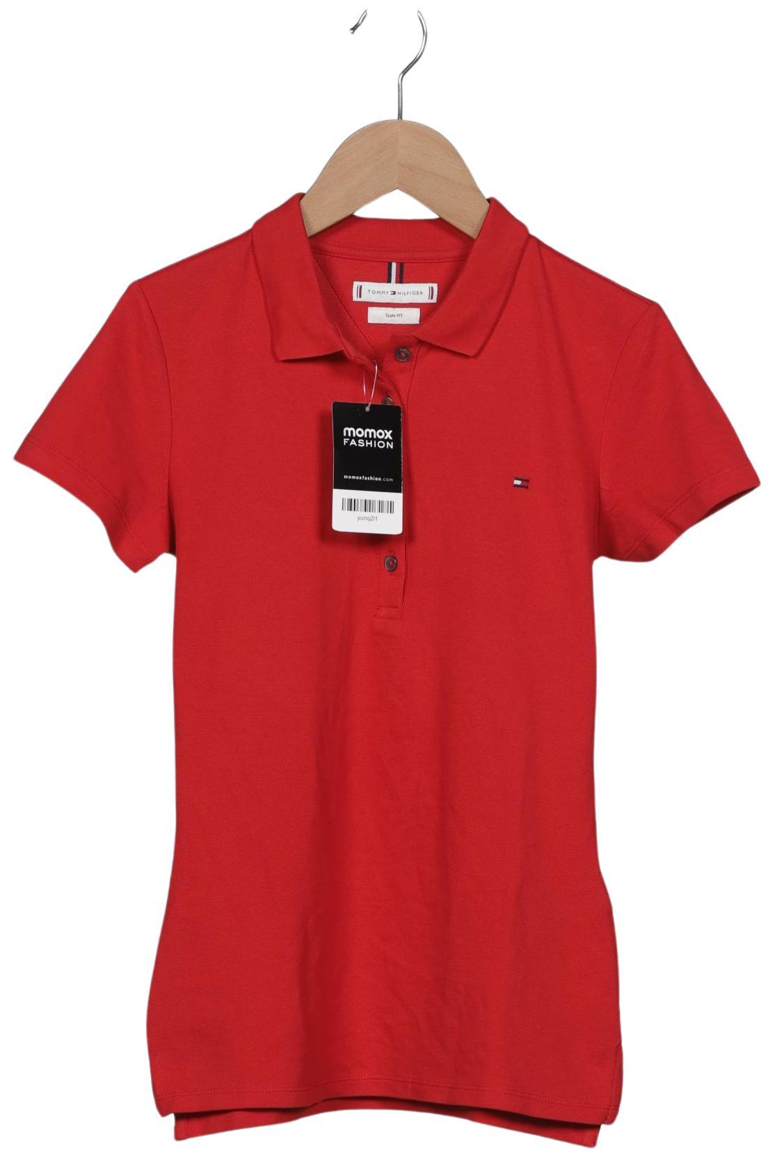 

Tommy Hilfiger Damen Poloshirt, rot, Gr. 34