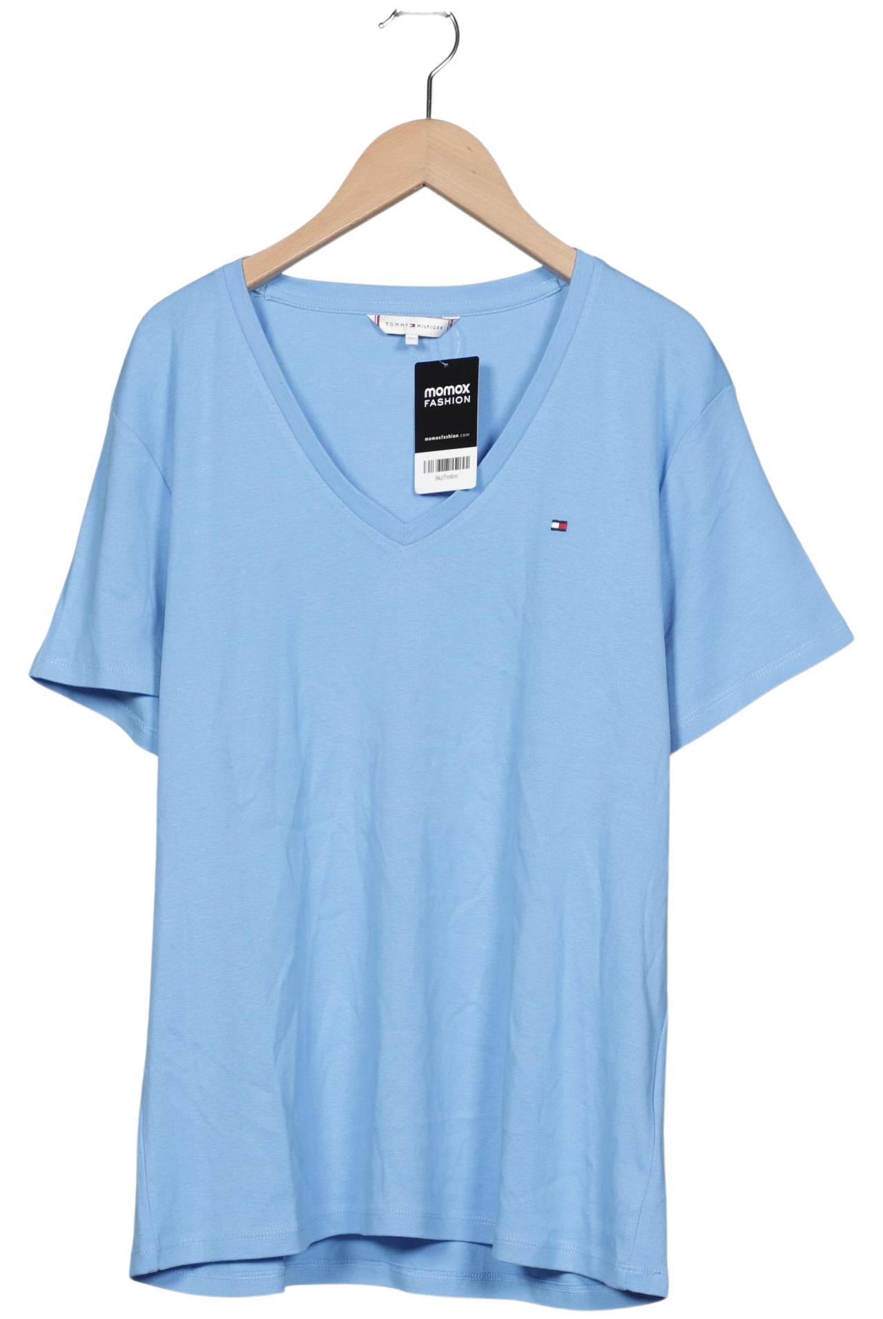 

Tommy Hilfiger Damen T-Shirt, blau, Gr. 46