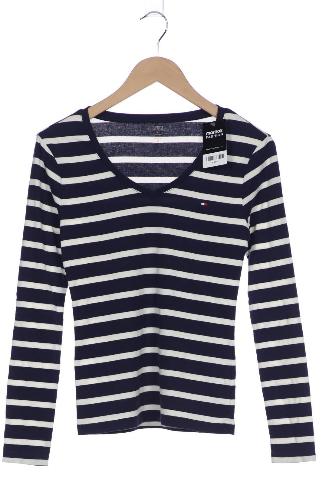 

Tommy Hilfiger Damen Langarmshirt, marineblau, Gr. 36