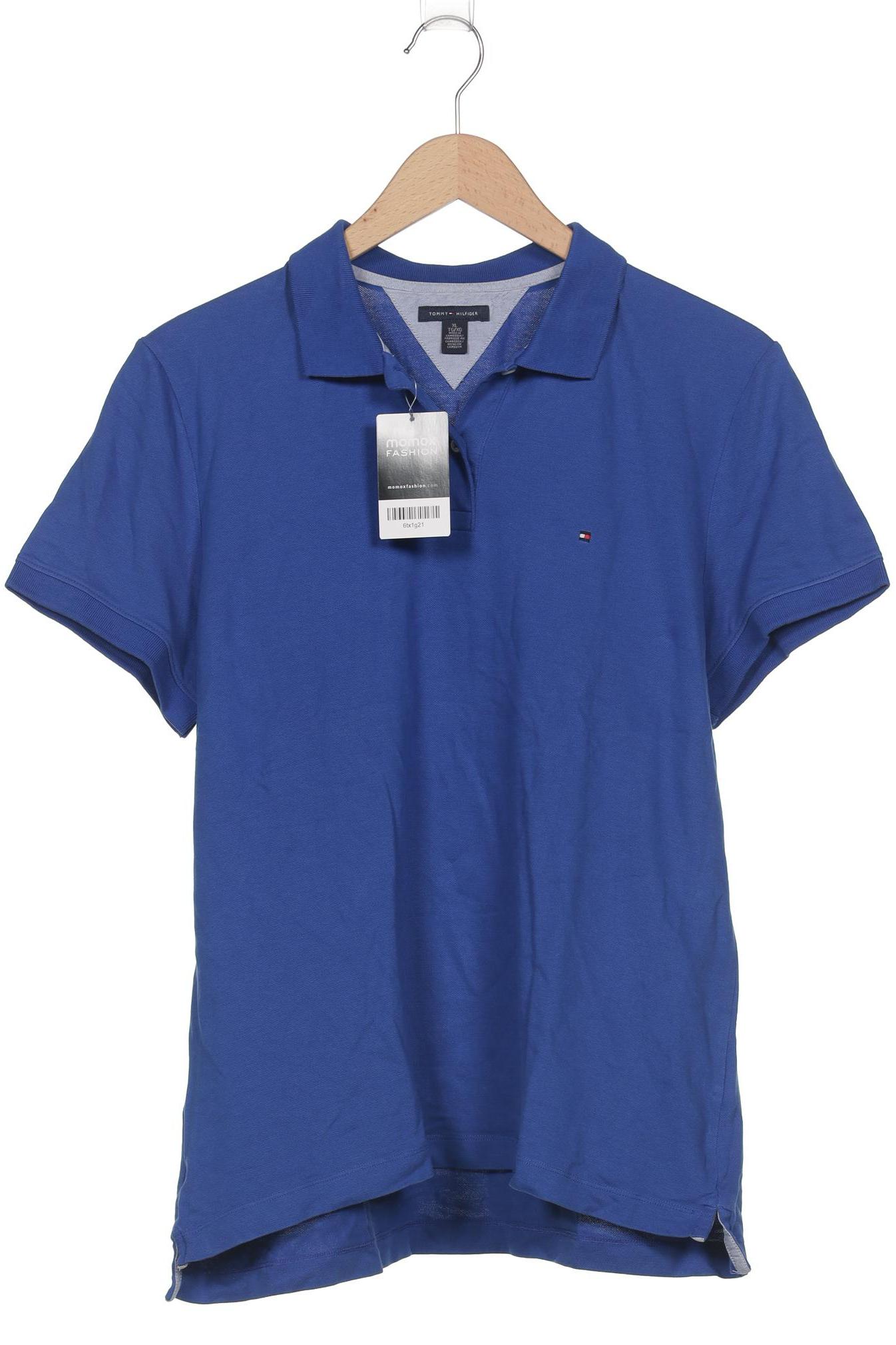 

Tommy Hilfiger Damen Poloshirt, blau, Gr. 44