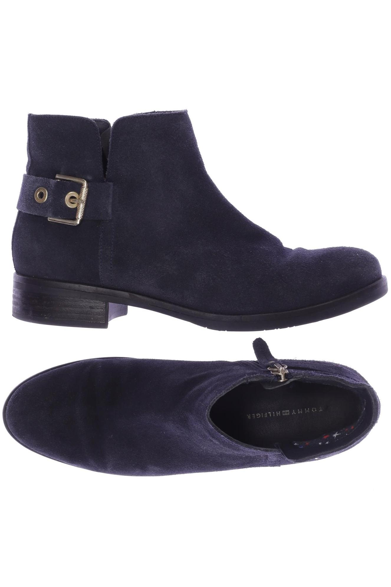 

Tommy Hilfiger Damen Stiefelette, marineblau, Gr. 39