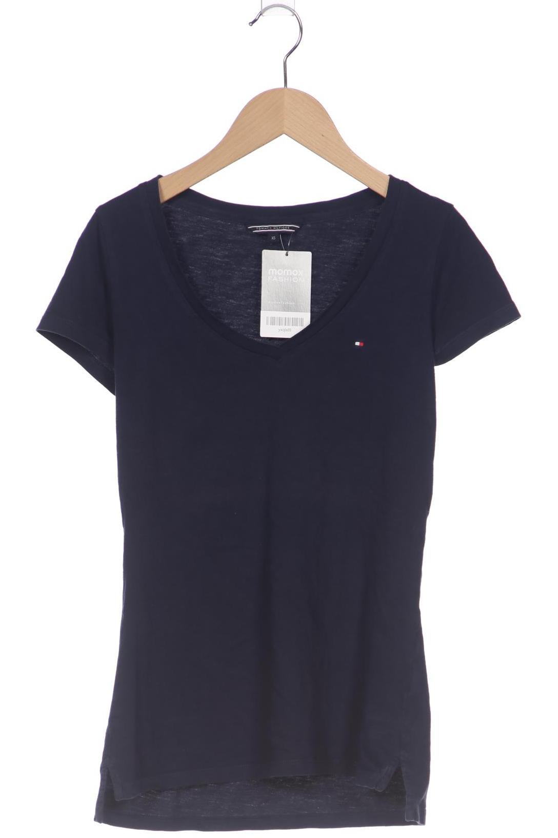 

Tommy Hilfiger Damen T-Shirt, marineblau, Gr. 34