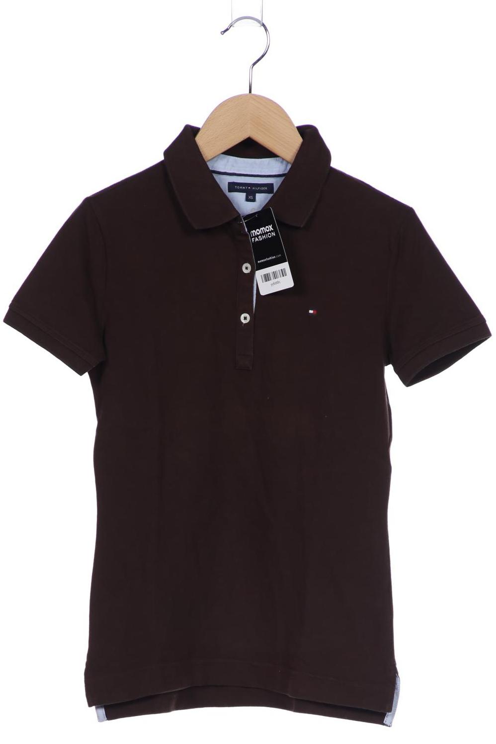 

Tommy Hilfiger Damen Poloshirt, braun, Gr. 34