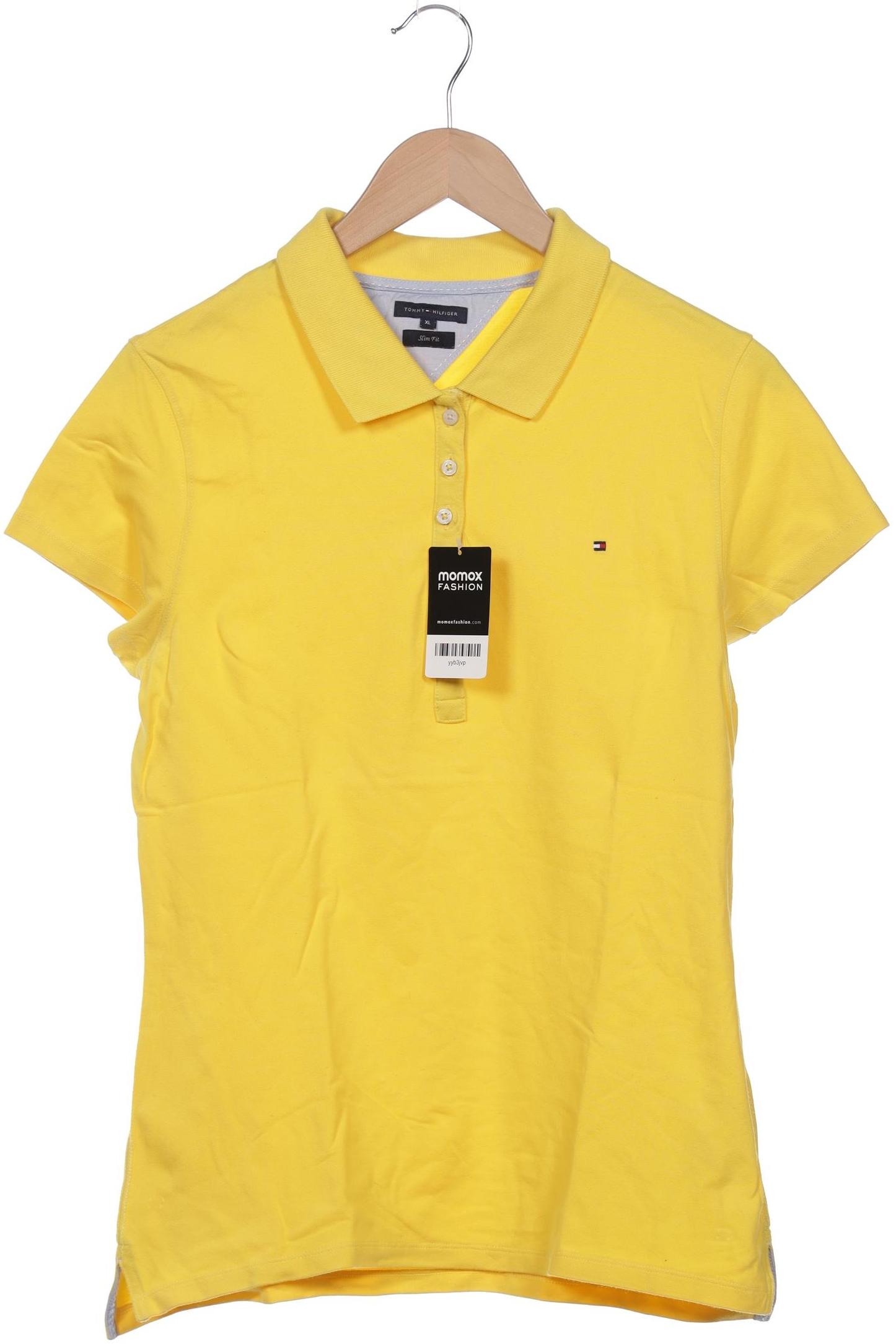 

Tommy Hilfiger Damen Poloshirt, gelb, Gr. 44