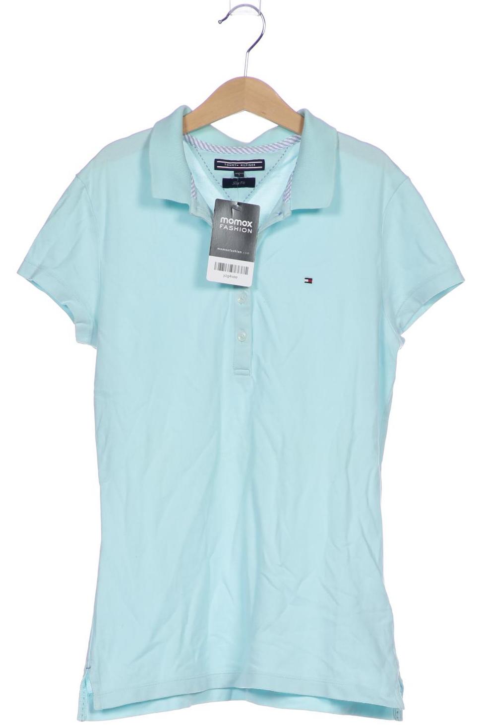 

Tommy Hilfiger Damen Poloshirt, hellblau, Gr. 36